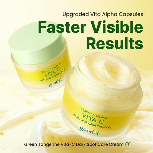 Goodal - Green Tangerine Vita C Dark Spot Care Cream Alpha - 50ml - Image 2