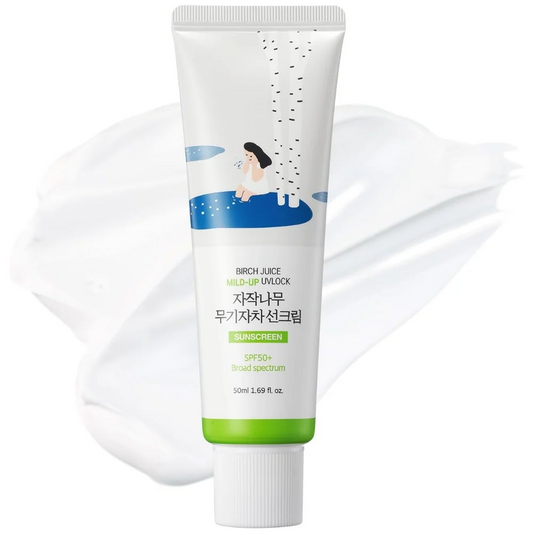Round Lab - Birch Juice Mild-Up UVLock Sunscreen SPF50+ PA++++ - 50ml