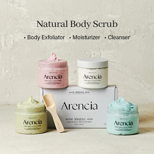 Arencia - Fresh Cloud Sea Salt Body & Scalp Scrub - 260g