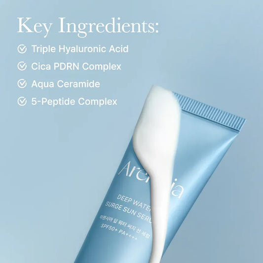 Arencia - Deep Water Surge Sun Serum SPF50+ PA++++ - 50ml