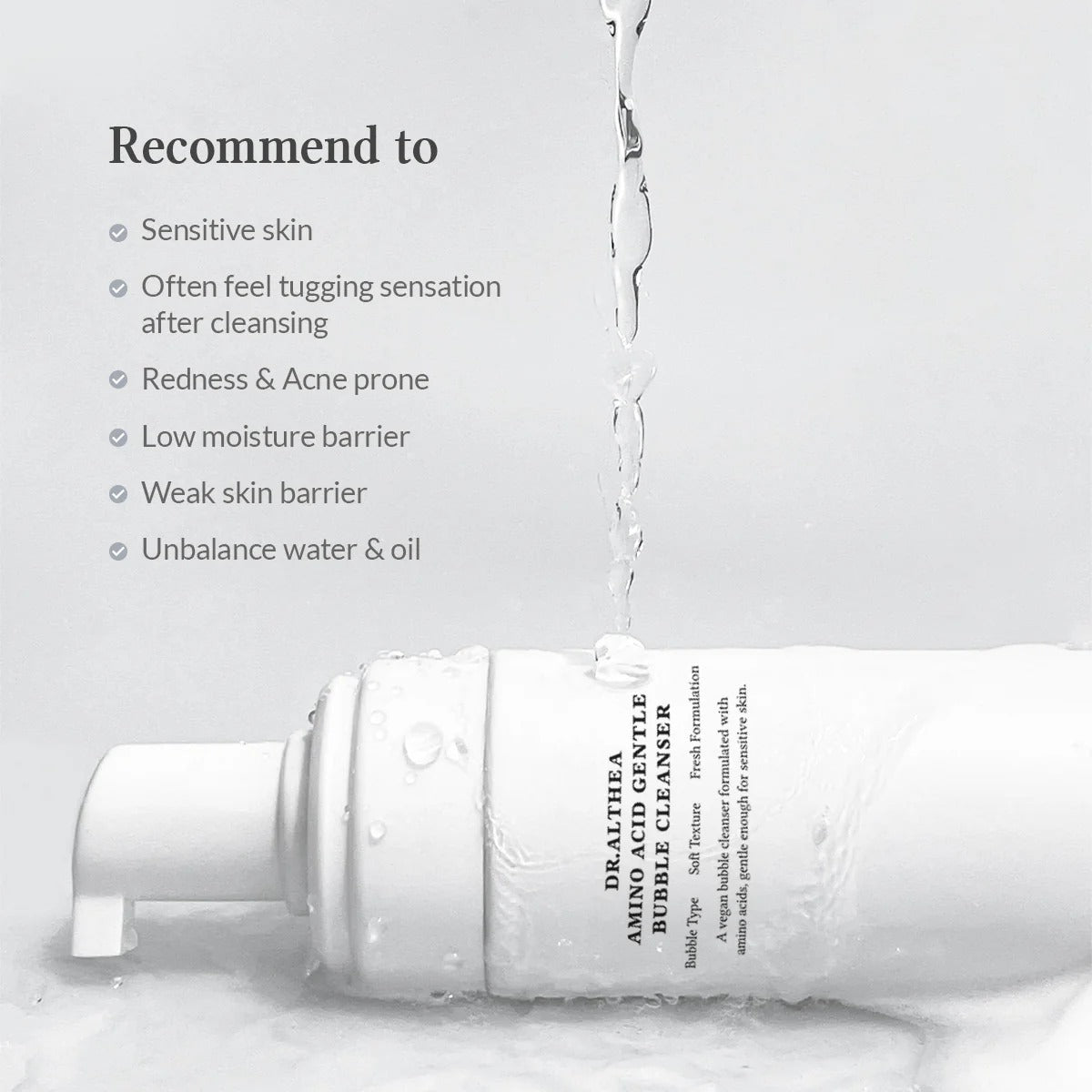 Dr. Althea - Amino Acid Gentle Bubble Cleanser - 140ml