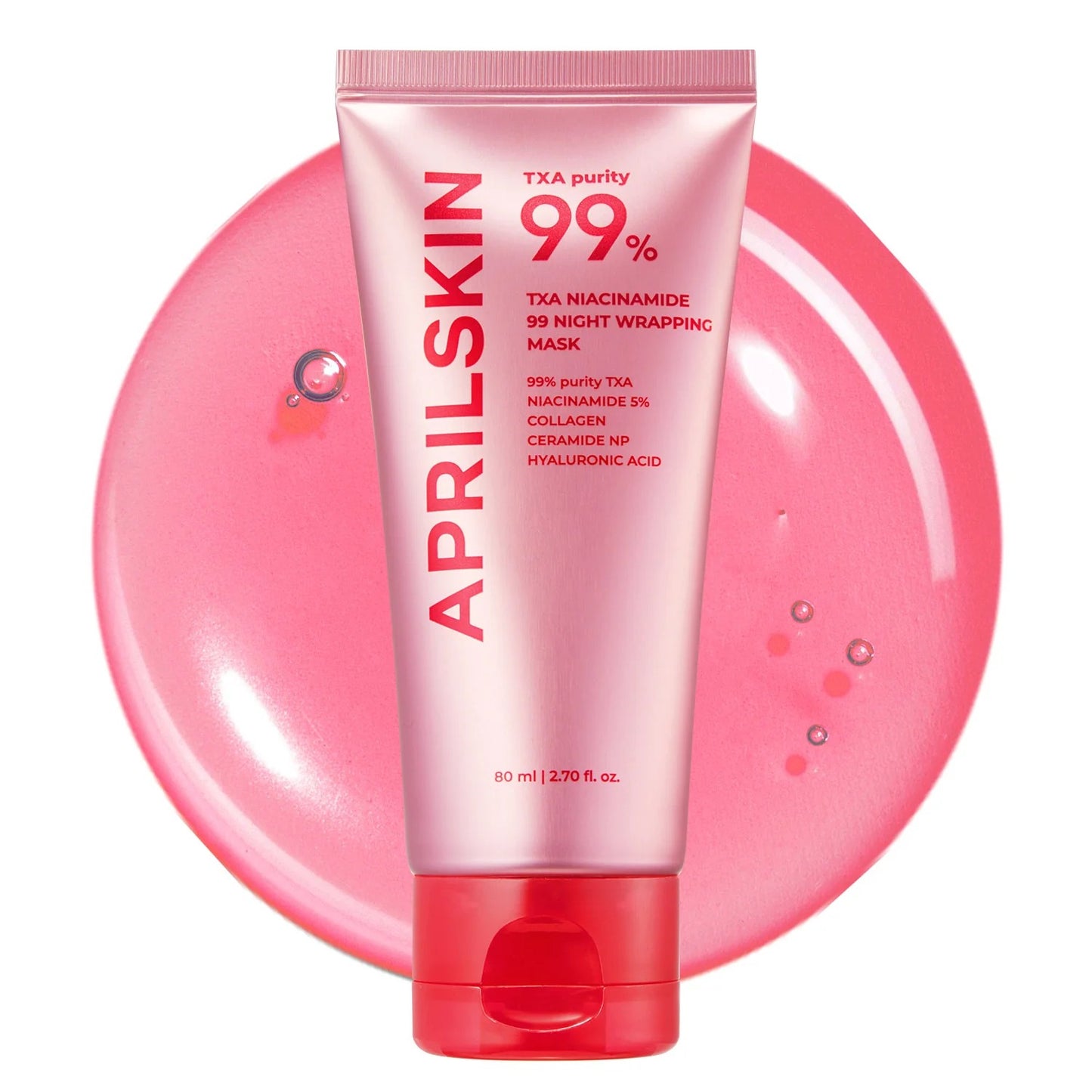 APRILSKIN - TXA Niacinamide 99 Overnight Wrapping Mask - 80ml