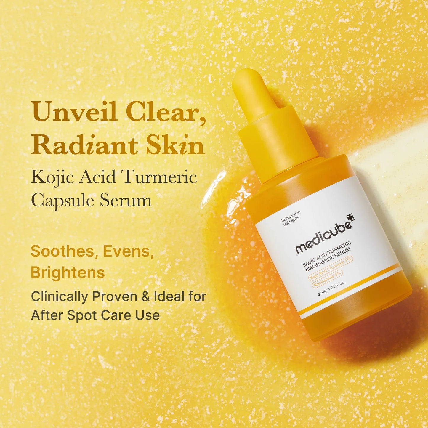 Medicube - Kojic Acid Turmeric Niacinamide Serum - 30ml