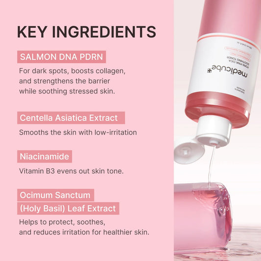 Medicube - Pink Cica PDRN Soothing Toner - 250ml