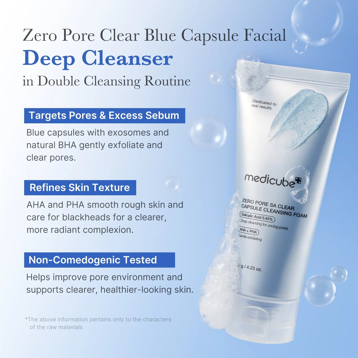 Medicube - Zero Pore Capsule Cleansing Foam - 120g