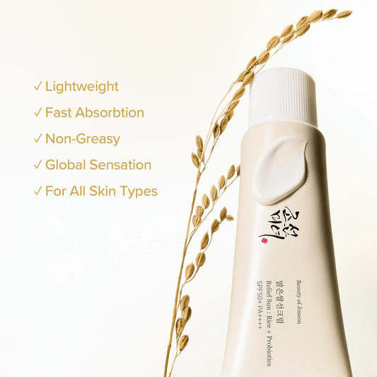 Beauty of Joseon - Relief Sun: Rice + Probiotics - SPF50+ PA++++ - 50ml