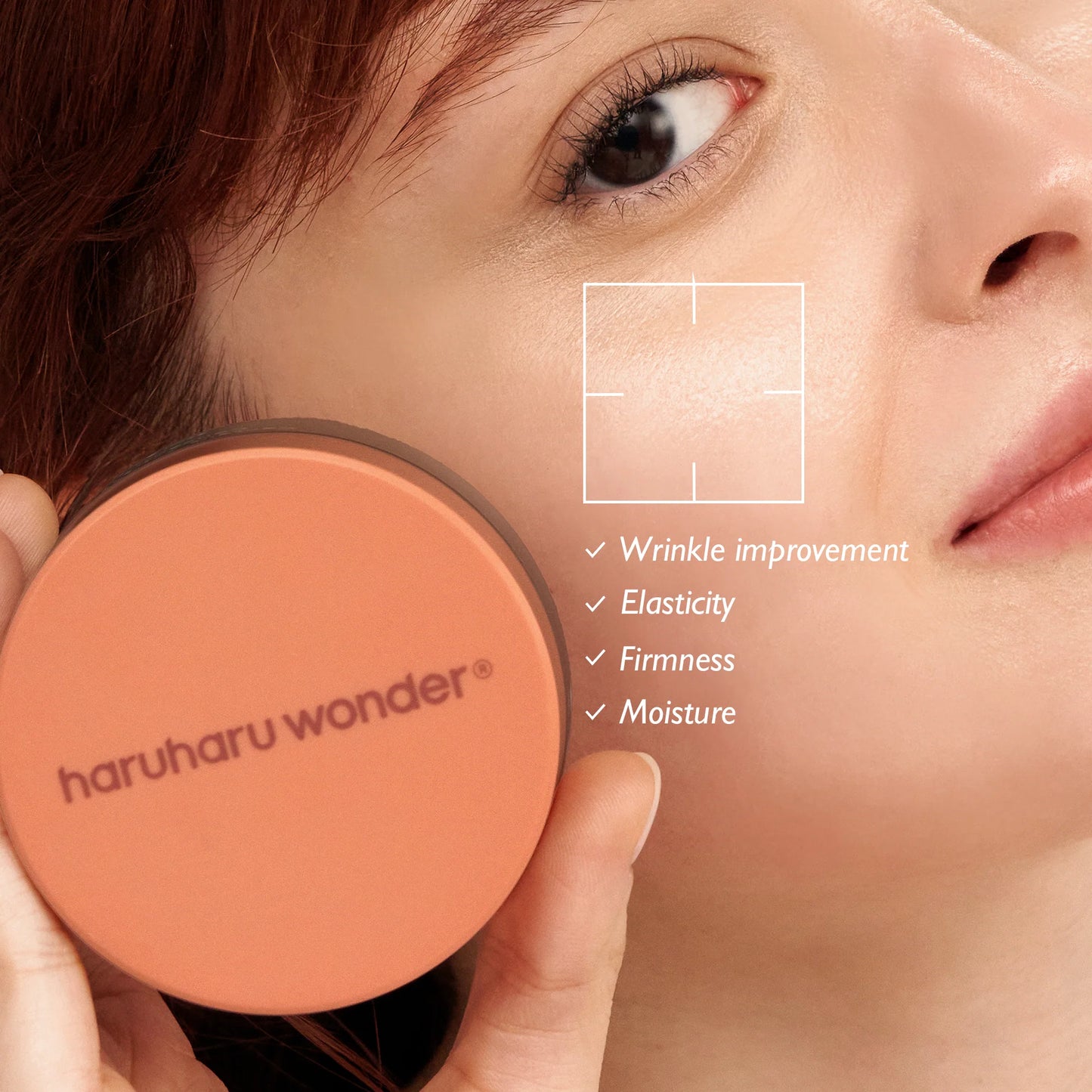 haruharu wonder centella phyto & 5 peptide cream tub with benefits listed. 