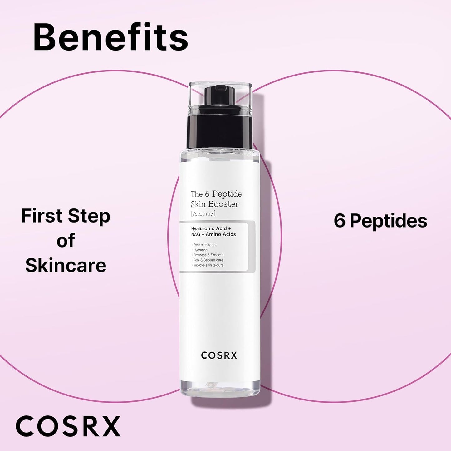 COSRX – The 6 Peptide Skin Booster Serum 150 ml – Multi‑Peptide Skin Enhancer