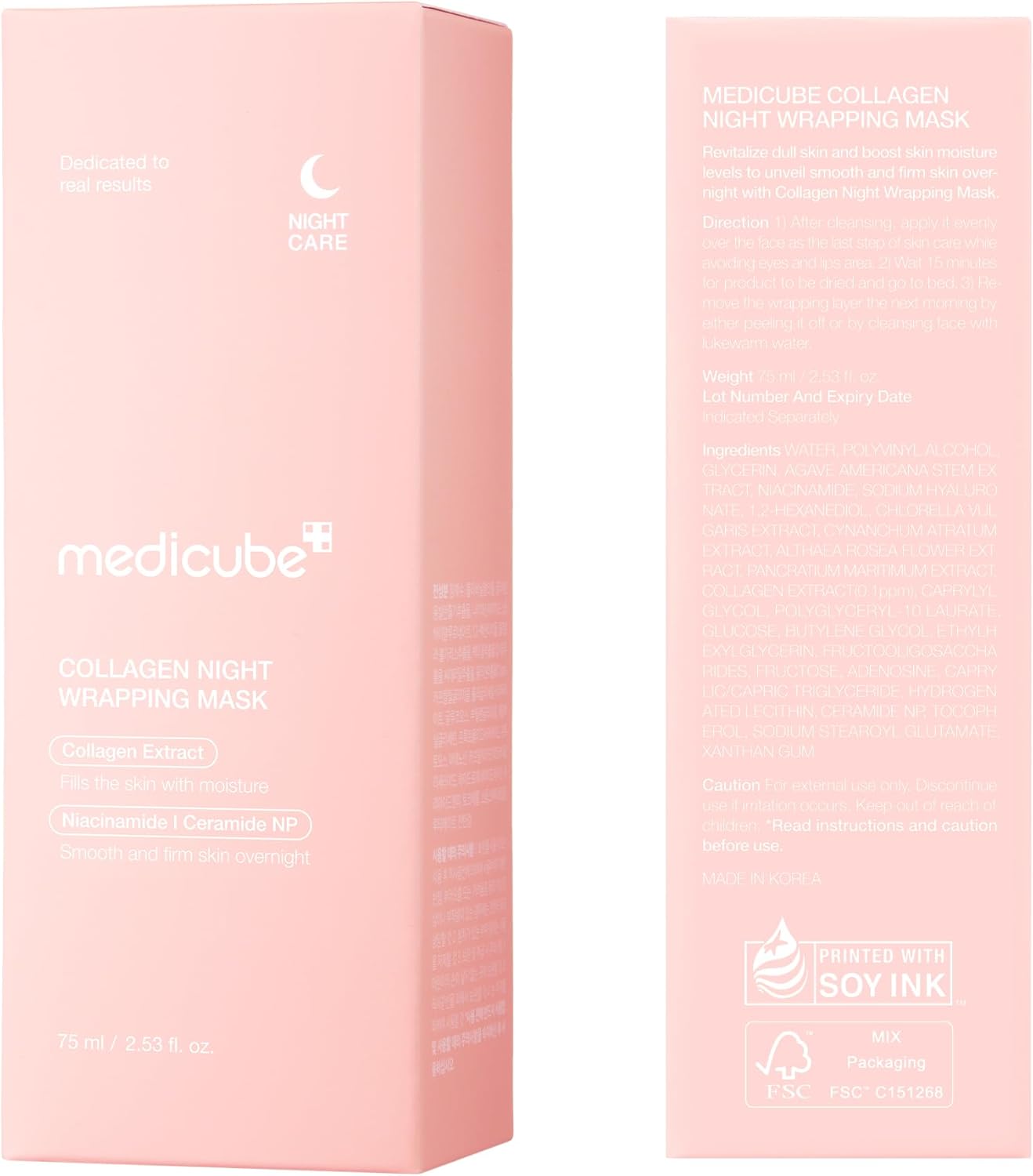 Medicube - Collagen Night Wrapping Mask - 75 ml