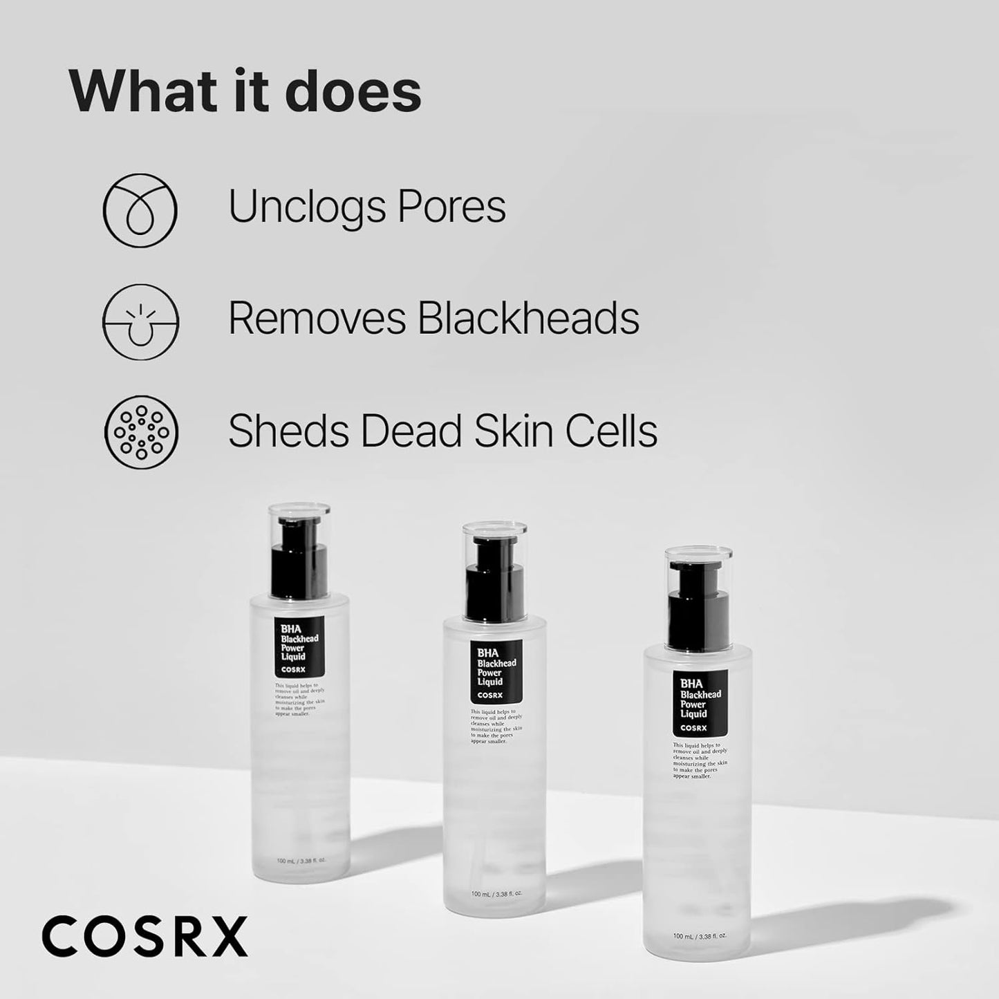 COSRX – BHA Blackhead Power Liquid 100 ml – Gentle Exfoliating Treatment