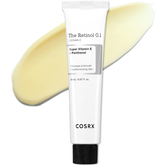 COSRX - The Retinol 0.1 Cream 20 ml - Gentle Retinol Moisturiser – Anti Ageing product from The K Beauty Edit