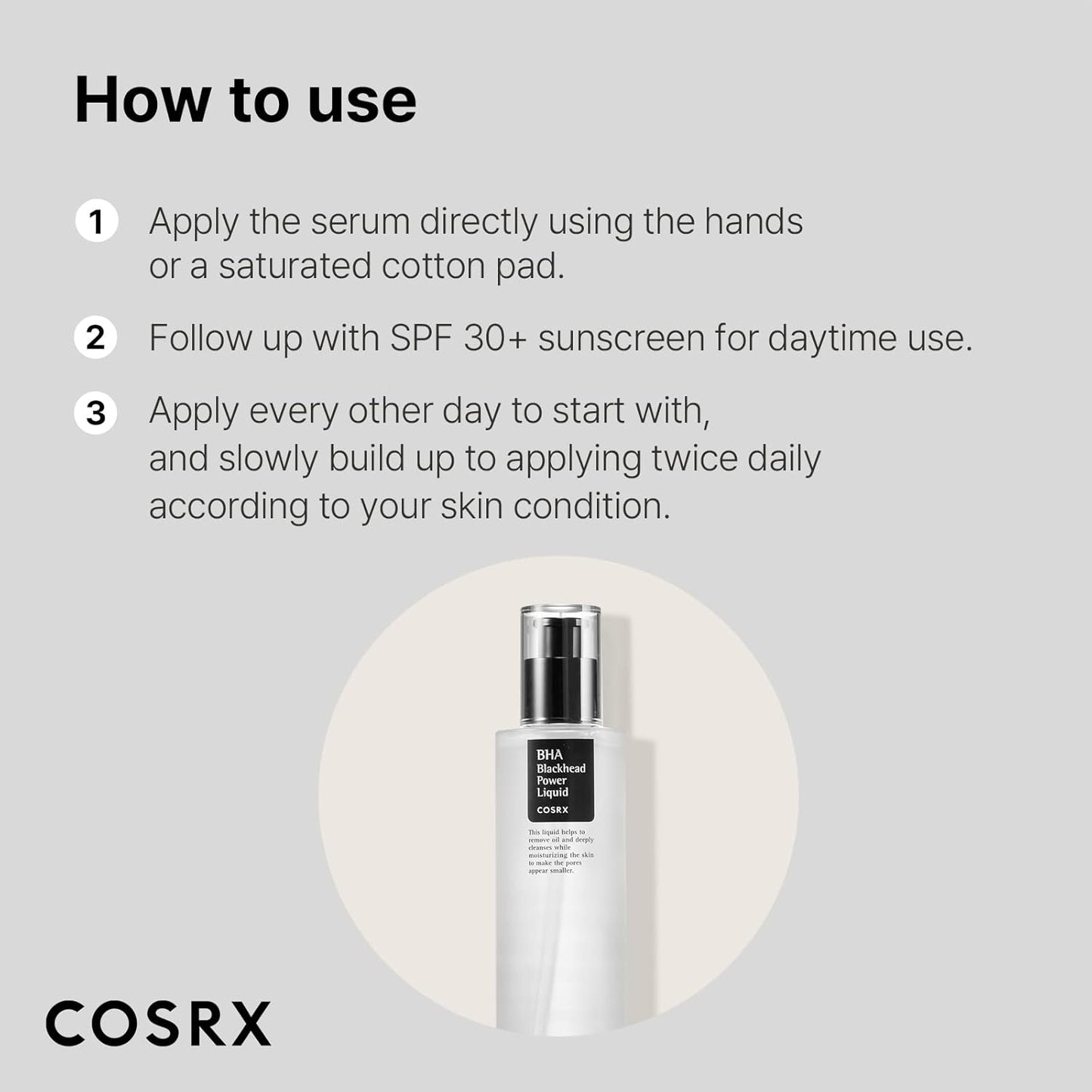 COSRX – BHA Blackhead Power Liquid 100 ml – Gentle Exfoliating Treatment