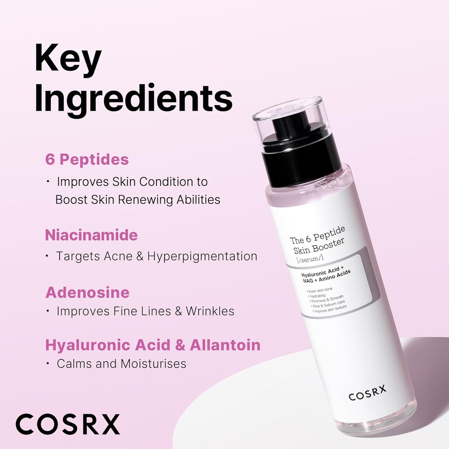 COSRX – The 6 Peptide Skin Booster Serum 150 ml – Multi‑Peptide Skin Enhancer