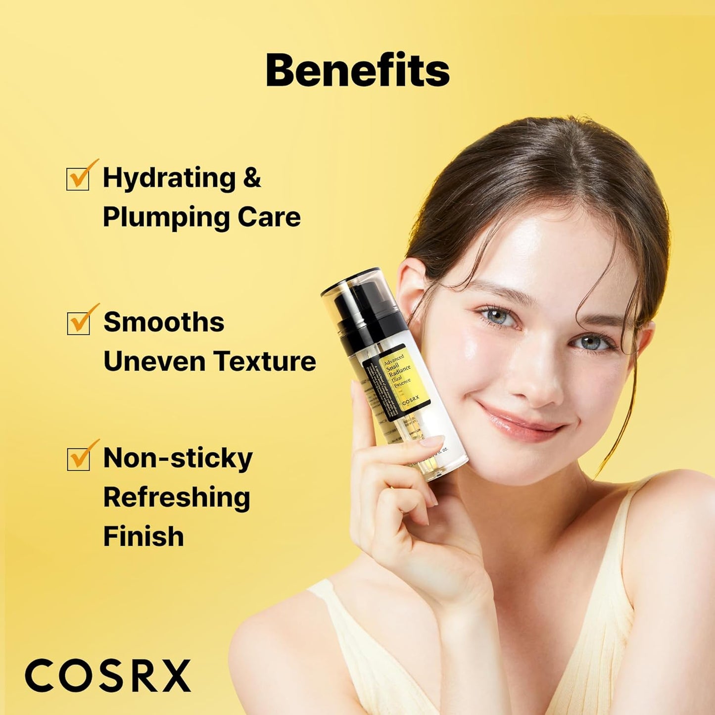 COSRX – Advanced Snail Radiance Dual Essence 80 ml – Brightening Snail + Niacinamide Dual Essence