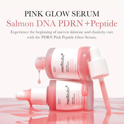 Medicube - PDRN Pink Peptide Serum 30ml Glow-Boosting & Barrier-Strengthening Serum