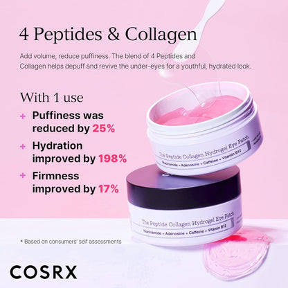 COSRX - The Peptide Collagen Hydrogel Eye Patch - 60 Patches