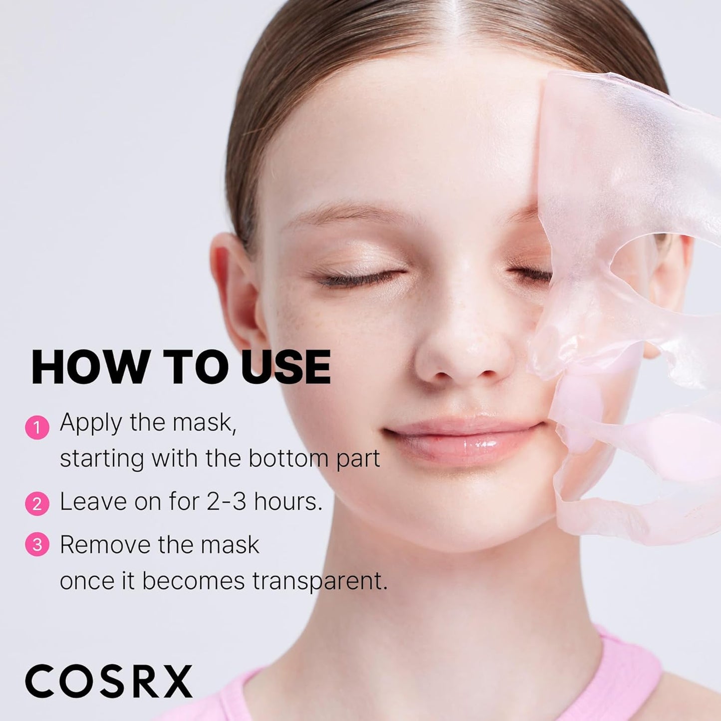 COSRX – The Peptide Collagen Lifting Glow Hydrogel Mask (3 sheets) – Lifting & Firming Hydrogel Mask