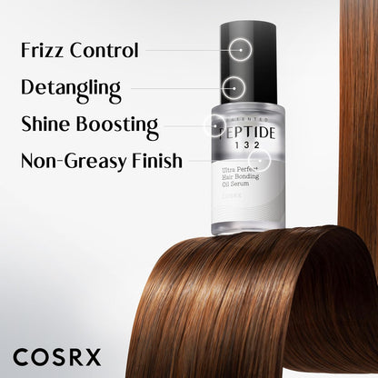 COSRX – Peptide‑132 Ultra Perfect Hair Bonding Oil Serum 28 ml – Lightweight Bond‑Sealing Hair Oil