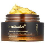 Medicube – Deep Vita C Capsule Cream 55 g – Encapsulated Vitamin C Gel‑Cream – anti-aging product from The K Beauty Edit