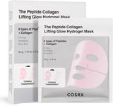 COSRX – The Peptide Collagen Lifting Glow Hydrogel Mask (3 sheets) – Lifting & Firming Hydrogel Mask – anti-aging product from The K Beauty Edit
