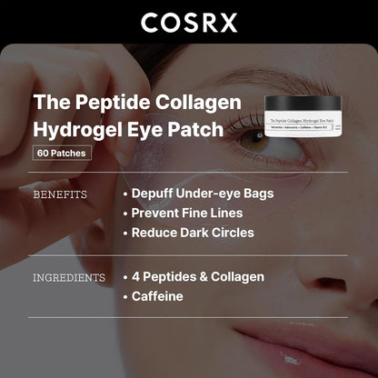 COSRX - The Peptide Collagen Hydrogel Eye Patch - 60 Patches