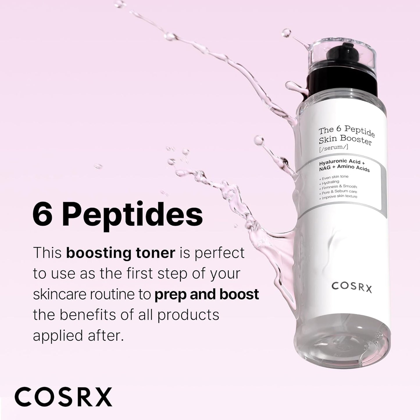 COSRX – The 6 Peptide Skin Booster Serum 150 ml – Multi‑Peptide Skin Enhancer