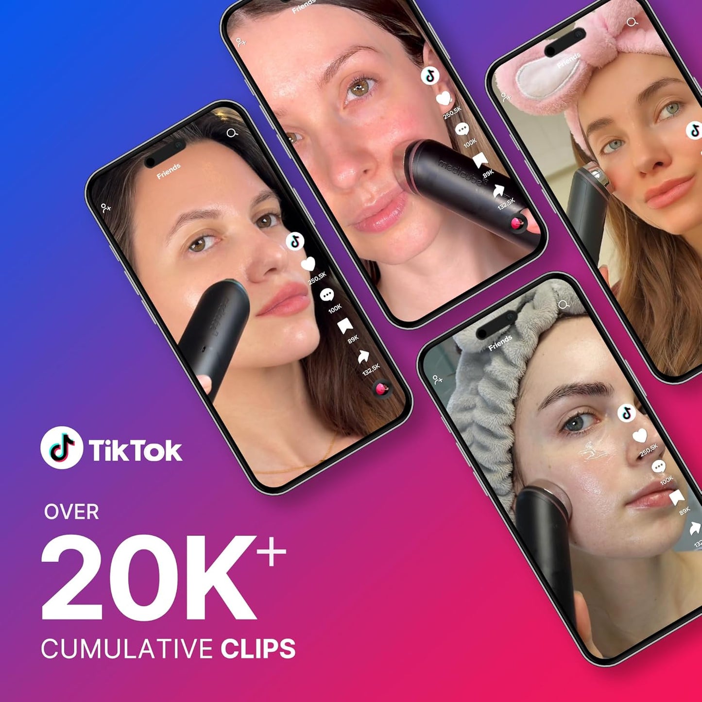 Medicube – Age-R Booster Pro – 6-in-1 Glass Glow Facial Device