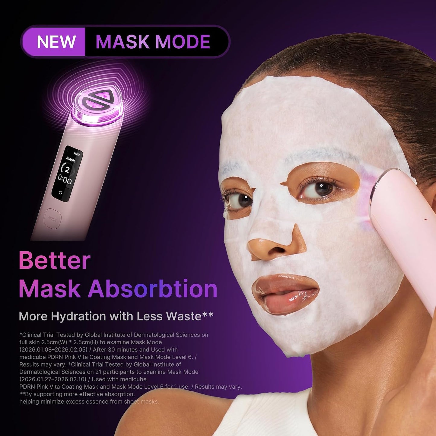 Medicube - Age-R Booster Pro X2 7-in-1 Glow Device - Pink