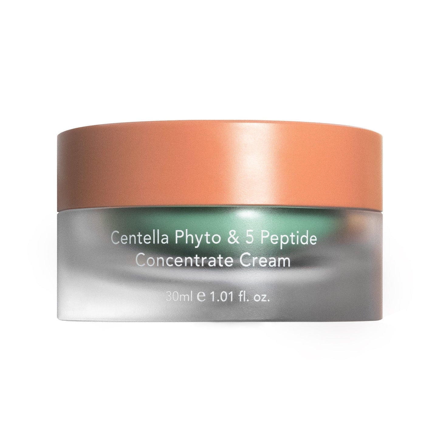 Haruharu Wonder - Centella Phyto & 5 Peptide Cream green tub and copper lid on white background – hydrating product from The K Beauty Edit
