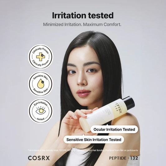 COSRX – Peptide‑132 Ultra Perfect Hair Bonding Shampoo 200 ml – Bond Repairing & Scalp‑Care Cleanser