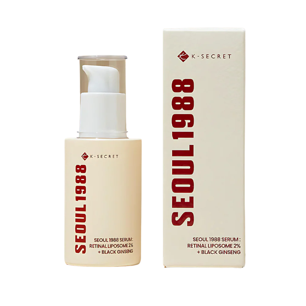 K-Secret - SEOUL 1988 Serum: Retinal Liposome 2% + Black Ginseng - 30ml