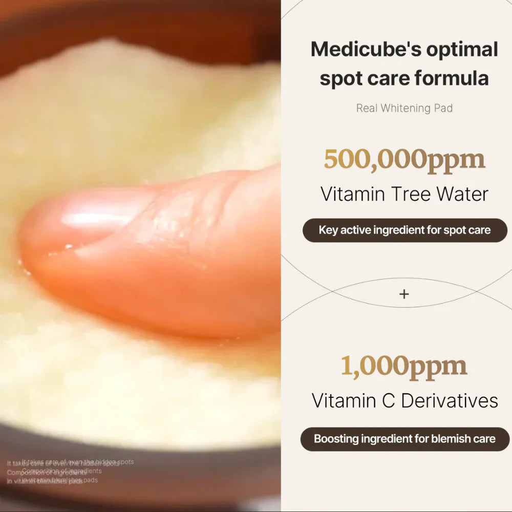 Medicube - Deep Vita C Pad - Vitamin C Brightening Toner Pads