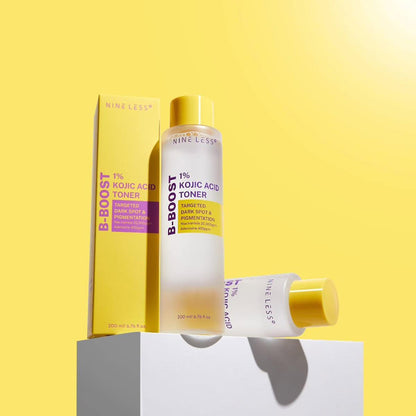 Nineless - B-Boost 1% Kojic Acid Toner 200ml - Brightening & Tone-Evening Toner