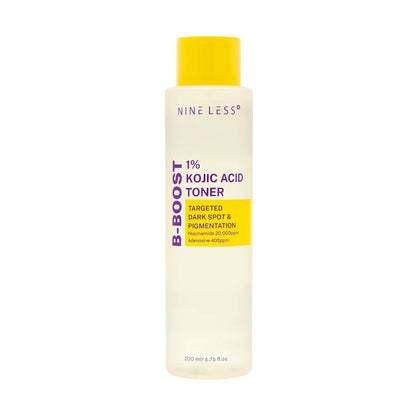 Nineless - B-Boost 1% Kojic Acid Toner 200ml - Brightening & Tone-Evening Toner – brightening product from The K Beauty Edit