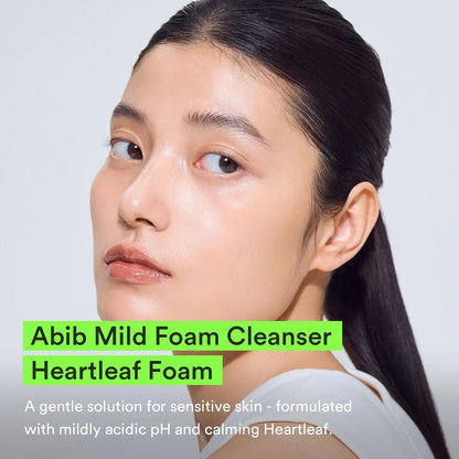 Abib - Acne Foam Cleanser Heartleaf Foam - 150ml - Image 4