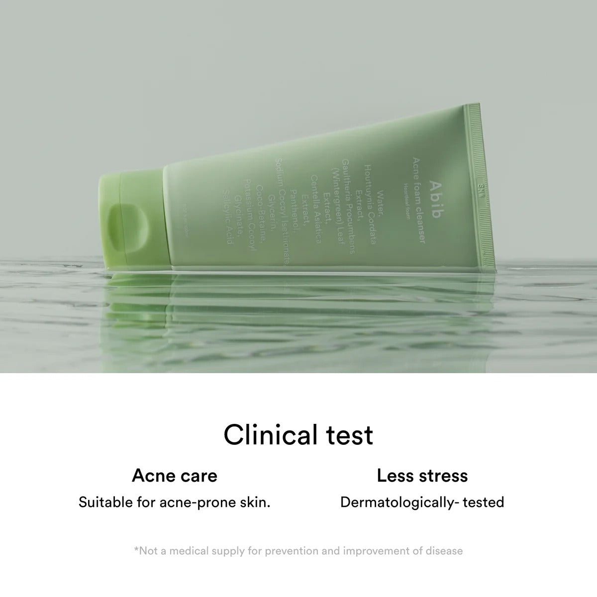 Abib - Acne Foam Cleanser Heartleaf Foam - 150ml - Image 9