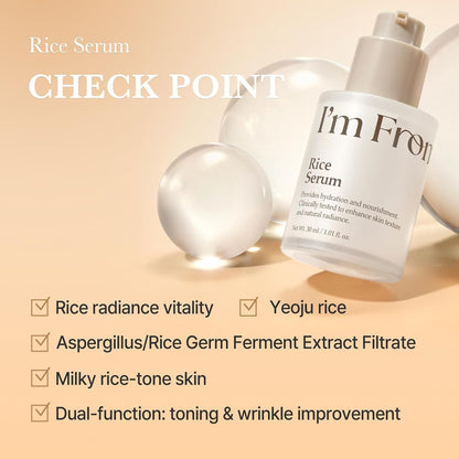 I'm From - Rice Serum - 30ml - Image 3