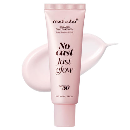 Medicube - No Cast Just Glow Collagen Sunscreen SPF50 - 50ml