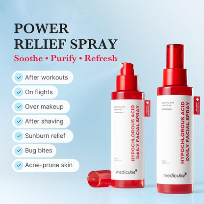 Medicube - Hypochlorous Acid Daily Facial Spray - 125ml - Image 4