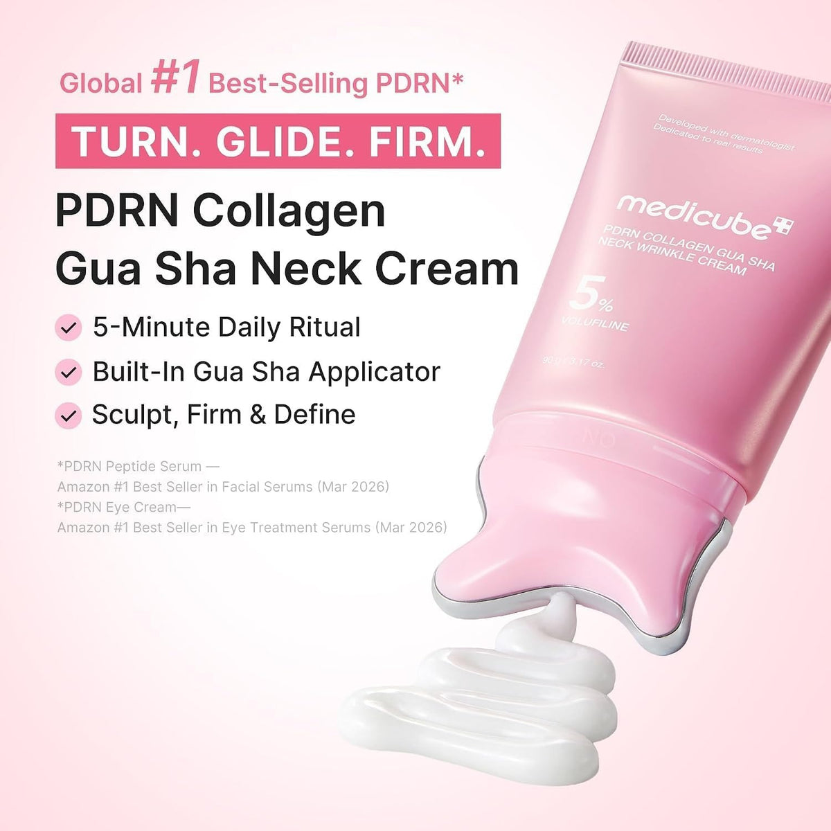 Medicube - PDRN Collagen Gua Sha Neck Cream - 90g - Image 4