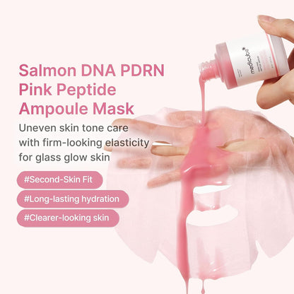 Medicube - PDRN Pink Peptide Ampoule Mask - Sheet Mask (6 Pack) - Image 7