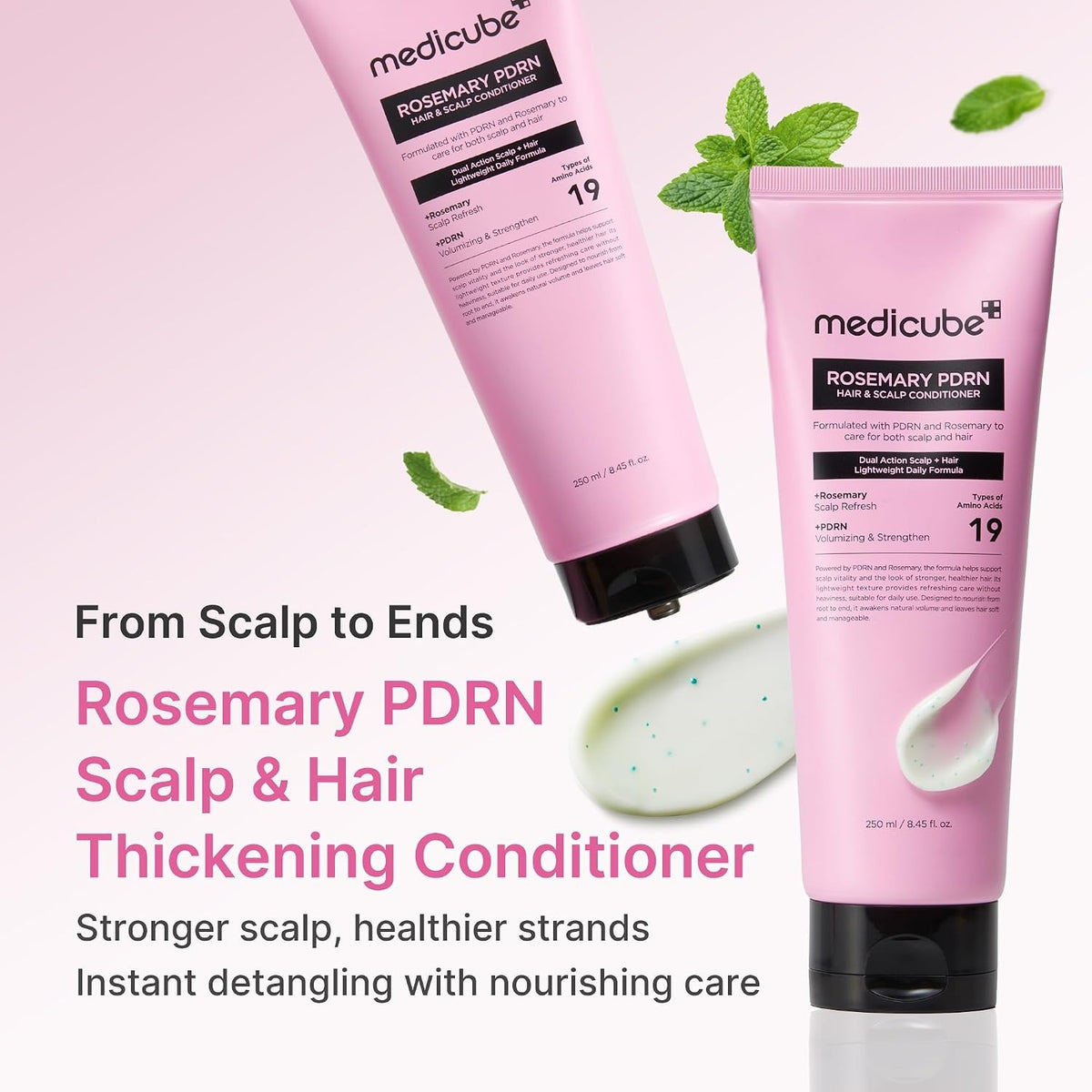 Medicube - Rosemary PDRN Scalp to Strand Thickening Conditioner - 250ml - Image 2