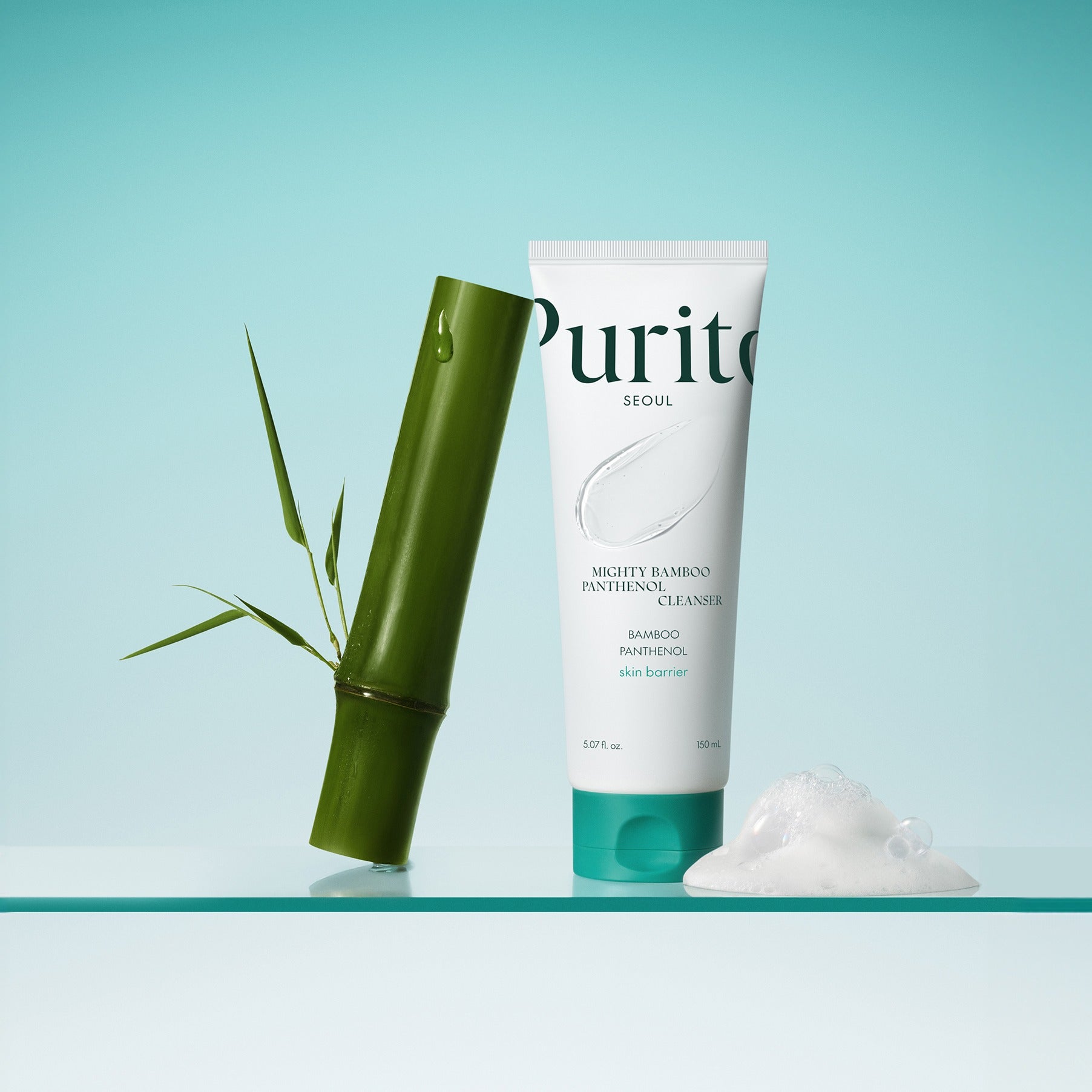 Purito - Mighty Bamboo Panthenol Cleanser - 150ml - Image 4
