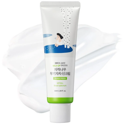 Round Lab - Birch Juice Mild-Up UVLock Sunscreen SPF50+ PA++++ - 50ml
