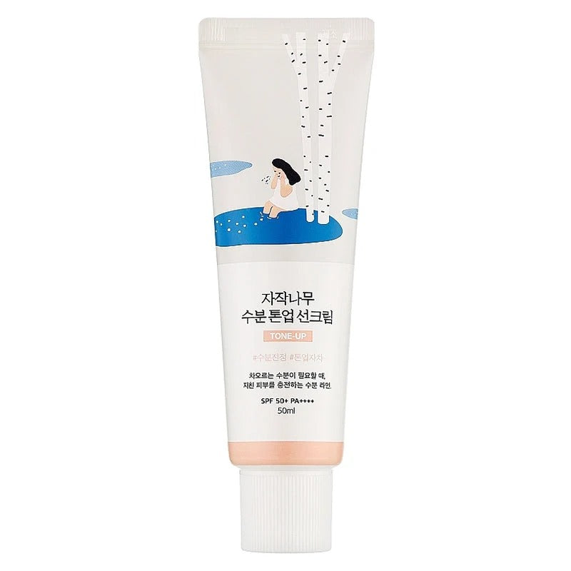 Round Lab - Birch Juice Moisture Tone-Up Sunscreen SPF50+ PA++++ - 50ml