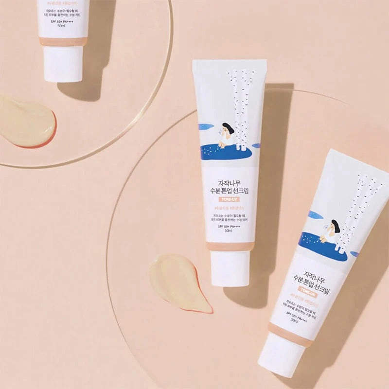 Round Lab - Birch Juice Moisture Tone-Up Sunscreen SPF50+ PA++++ - 50ml