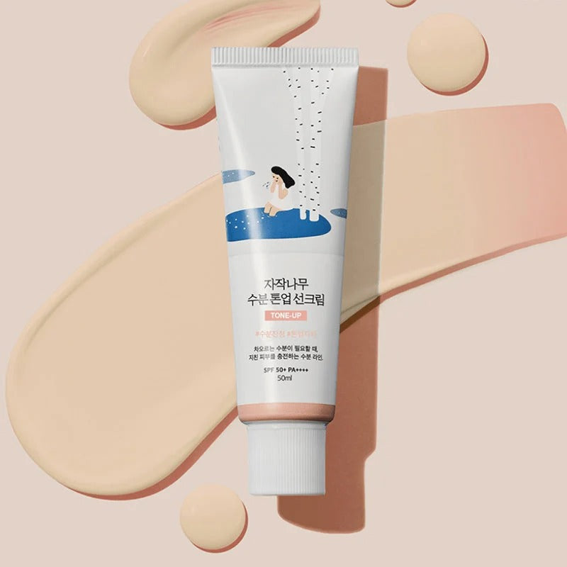 Round Lab - Birch Juice Moisture Tone-Up Sunscreen SPF50+ PA++++ - 50ml