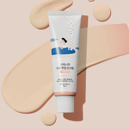 Round Lab - Birch Juice Moisture Tone-Up Sunscreen SPF50+ PA++++ - 50ml