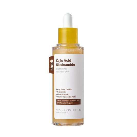 Sungboon Editor - Kojic Acid Niacinamide Brightening Rice Peel Shot - 80ml