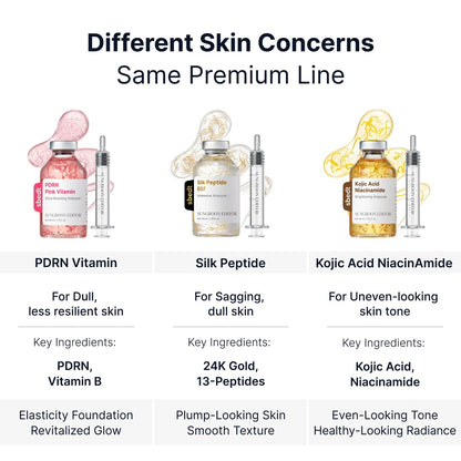 Sungboon Editor - Collagen Peptide Pink PDRN Glow Intensive Ampoule - 40ml - Image 5